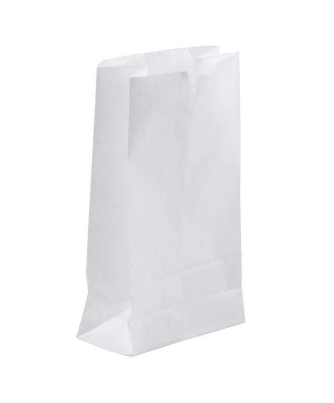BAGS GROCERY 6 LBS. WHITE - PACK OF 500 EACH