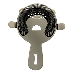 BAR STRAINER 4-PRONG BLACK