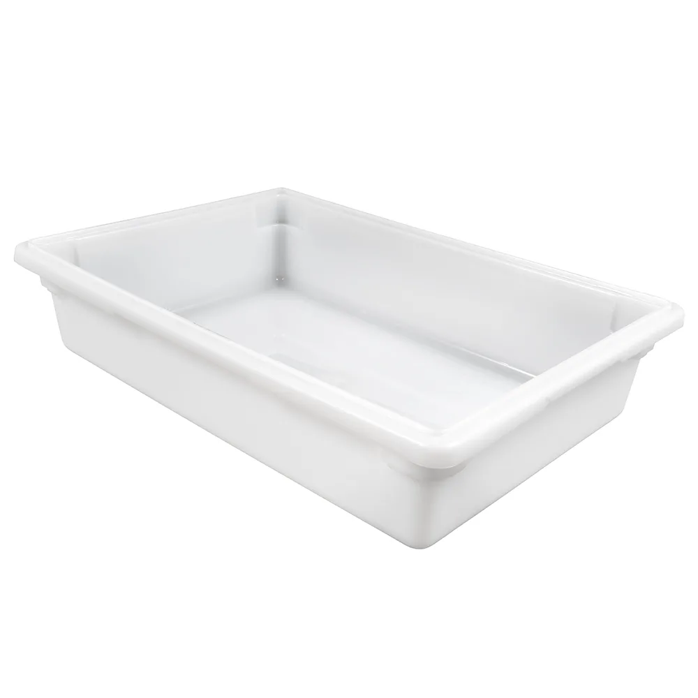 FOOD BOX POLY WHITE 8.75 GALLON