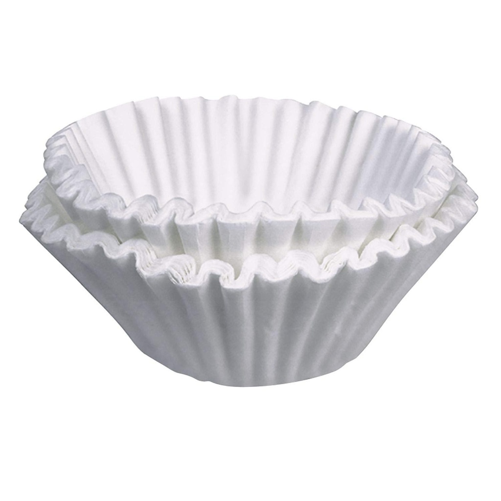 PAPER COFFEE FILTER WHITE 18" X 7.5 - CASE OF 500 EACH