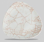 LOTUS PLATE 9" KINTSUGI CO