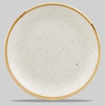 COUPE PLATE 8.67" BARLEY WHT