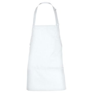 THREE POCKET APRON WHITE - EACH
