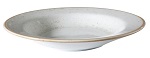 RIMMED SOUP PLATE 9" BEIGE