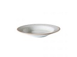 RIMMED SOUP PLATE 9" GREY TBD