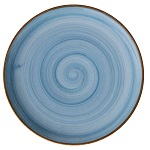 PLATE COUPE 11.25" BLUE