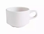 COFFEE/TEA CUP 7oz STACKABLE