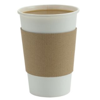 JACKET FOR 8oz CUP KRAFT - CASE OF 1000 EACH