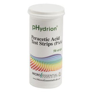 PERACETIC ACID TEST STRIPS