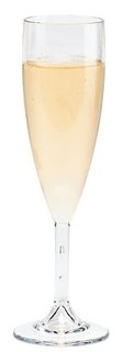CHAMPAGNE GLASS 6.5oz CLEAR TBD
