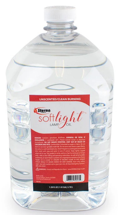 LIQUID LAMP FUEL 1 GALLON - CASE OF 4 EACH