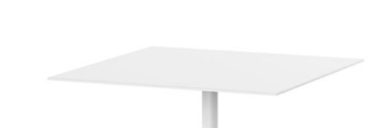 TABLETOP SQUARE MARI-SOL  Ø79CM WHITE TBD