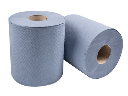 MIDI CENTERPULL ROLL 2 PLY BLUE - PACK OF 6 ROLL
