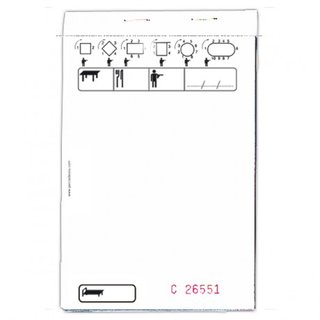 STANDARD ORDER PAD TRIPLICATES - CASE OF 10 PACK