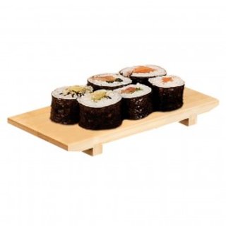 WOODEN SUSHI BASE 27.5CM - EACH