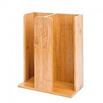 CUPS & LIDS HOLDER BAMBOO - EACH