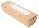 BAGUETTE BOX 27.5X8X6.2CM 'THE PACK' - CASE OF 4 PACK