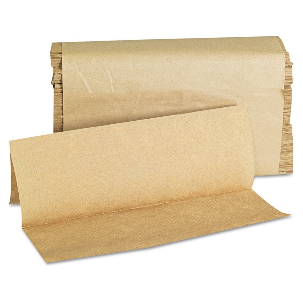 MULTIFOLD TOWELS 9.125X9.5" KRAFT TBD - CASE OF 16 PACK