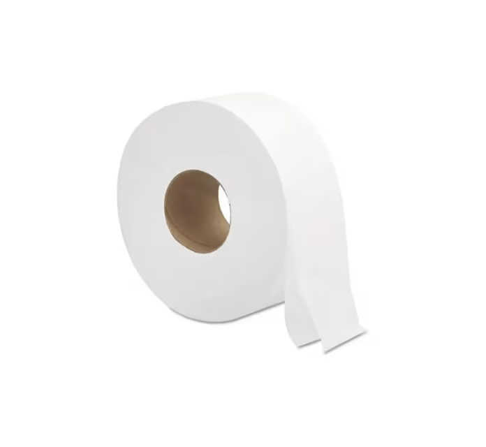 JUMBO BATHROOM TISSUE 1 PLY 3.3X1200' TBD - CASE OF 12 ROLL