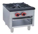 GAS RANGE 18", STOCK POT - 1 BURNER