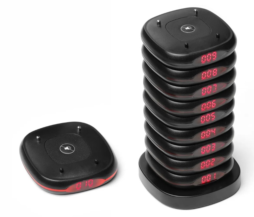 RESTAURANT PAGERS ONLY - SET OF 10 EACH