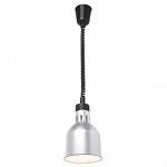 HEAT LAMP CYLINDRICAL SILVER