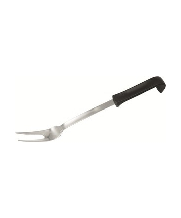 MEAT FORK S/S BLACK HANDLE