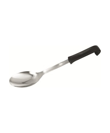 SERVING SPOON S/S BLACK HANDLE