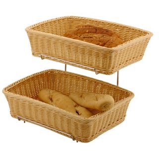 BREAD BASKET SET INCL STAND