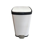 STEP-ON CONTAINER WHITE 20LTR