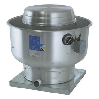 EXHAUST FAN 1.5HP, DIRECT DRIVE - 208V, 3700CFM