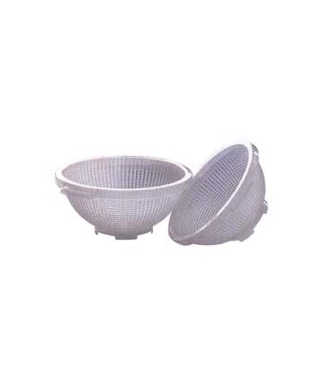 COLANDER WHITE PLASTIC