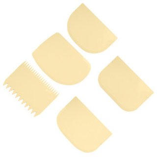 DOUGH SCRAPER SET 5PCS