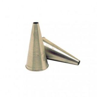 PASTRY TUBE PLAIN S/S 9mm 2pc