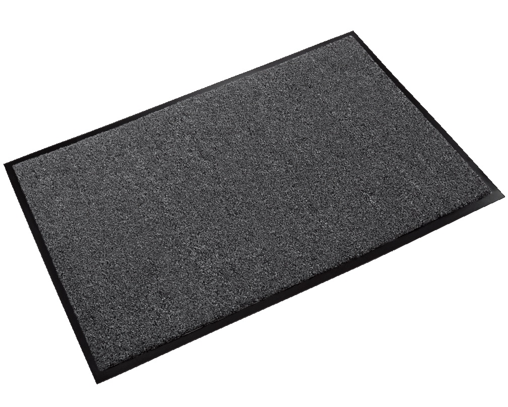 CARPET FLOOR MAT BLACK 36"X48"/3'x4' 