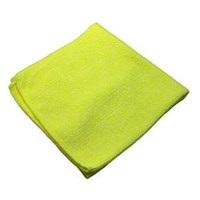 MICROFIBER CLOTH 16X16" YELLOW - PACK OF 12 EACH