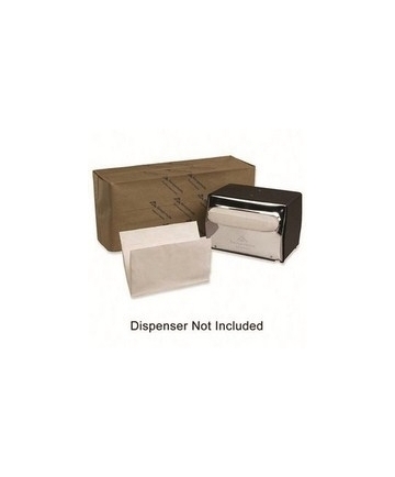 LUNCH NAPKIN 1PLY 1/4 FOLD WHITE - CASE OF 6000 EACH