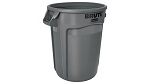 BRUTE TRASH CAN 44 GLN GRAY