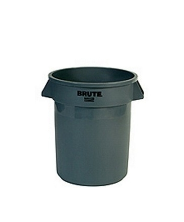 GARBAGE BIN 55 GAL GRAY