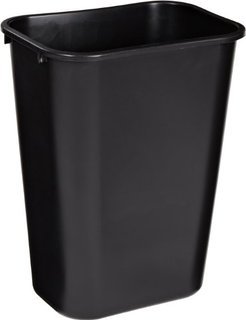 GARBAGE BIN 39L/41QT BLACK