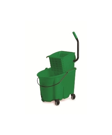 MOP BUCKET + WRINGER GREEN