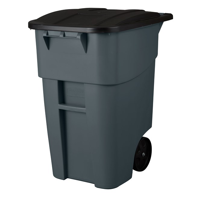 50 GALLON ROLLOUT CONTAINER GRAY - EACH