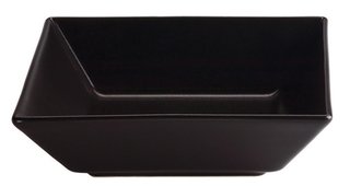 KURO BLACK SOUP PLATE 17.5CM