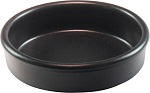 CASSEROLE DISH BLACK 8CM