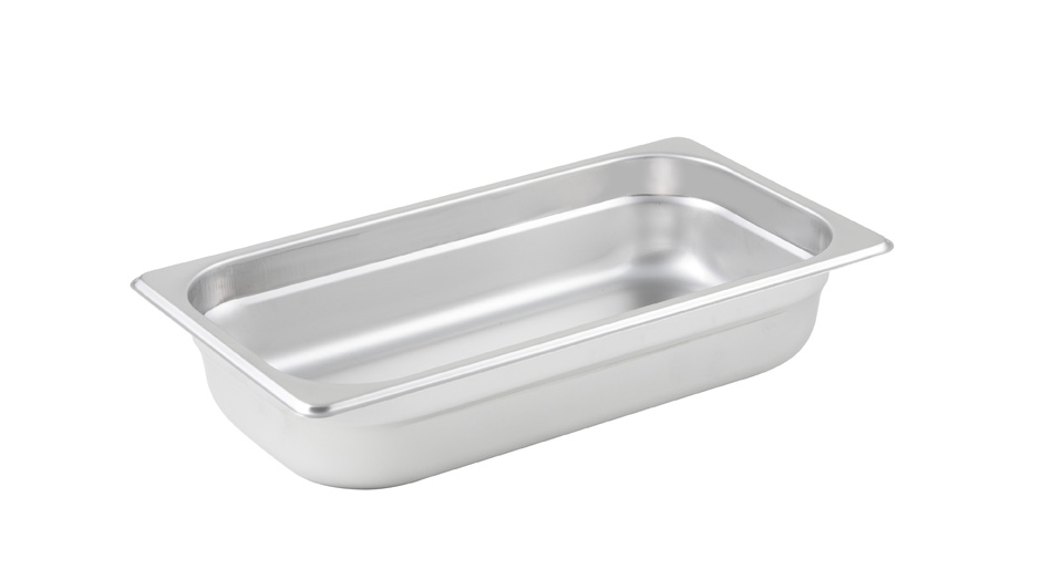 STEAM PAN ONE THIRD 4"