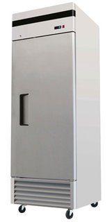 REACH-IN FREEZER 27", 1 DOOR SS - 115V (19.1CFT)