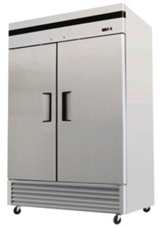 REACH-IN COOLER 54", 2 DOOR SS - 115V (43.8CFT)