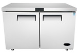 UNDERCOUNTER COOLER 60", 2 DOOR SS - 115V (17.2CFT)