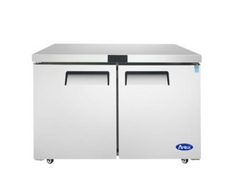 UNDERCOUNTER FREEZER 48", 2 DOOR SS - 115V (13.4CFT)