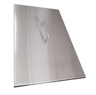 FRYER COVER SS W/ HANDLE